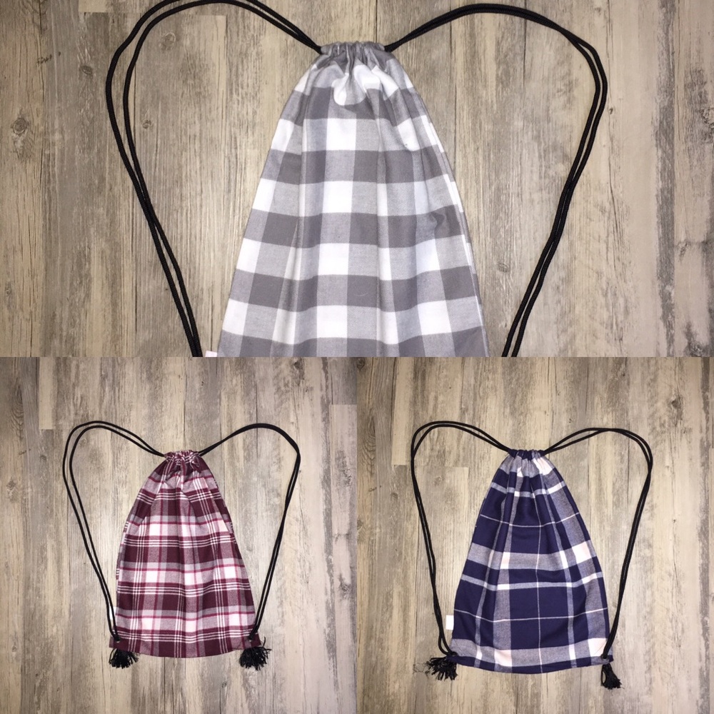 Set of 3 Drawstring backpacks